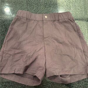 ASOS Designs Men’s Gray wide Shorts in textured fabric-NEVER WORN